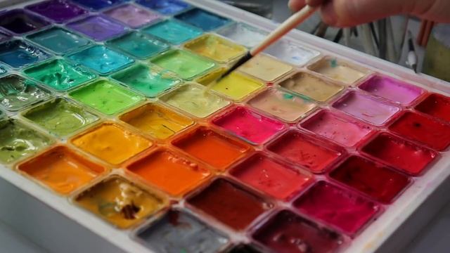 painting Studio Ghibli “Arrietty" scenes ?? Gouache смотреть онлайн