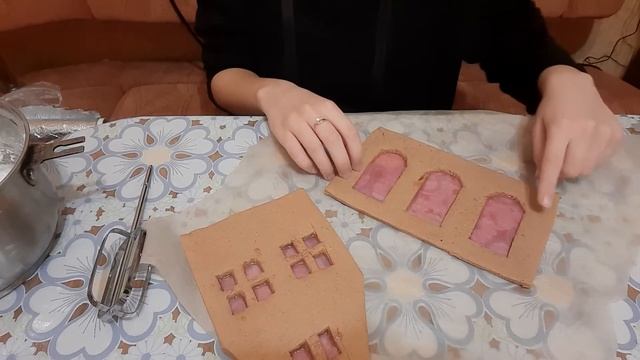 Как сделать ВОЛШЕБНЫЙ ПРЯНИЧНЫЙ ДОМИК // Создаём НОВОГОДНЕЕ НАСТРОЕНИЕ ✨ смотреть онлайн