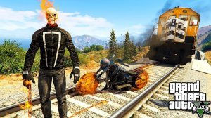 СМОЖЕТ ЛИ ПРИЗРАЧНЫЙ ГОНЩИК ОСТАНОВИТЬ ПОЕЗД ЭКСПЕРИМЕНТ ГТА 5 МОДЫ! ОБЗОР МОДА В GTA 5! ИГРЫ ВИДЕО