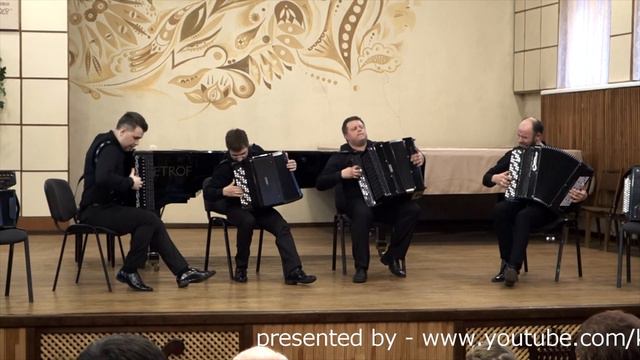 Romanov: Nocturne * Юрий Романов: Ноктюрн AKKO Quartet ACCORDION Баян квартет Козицкий Шостка Bajan