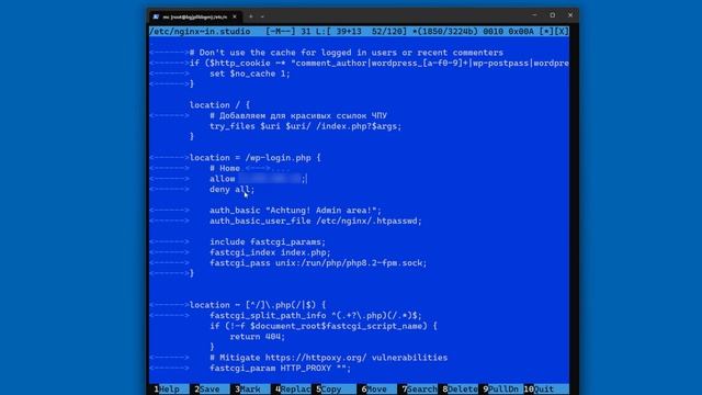 Ограничение входа в панель управления сайтом на WordPress по IP смотреть онлайн