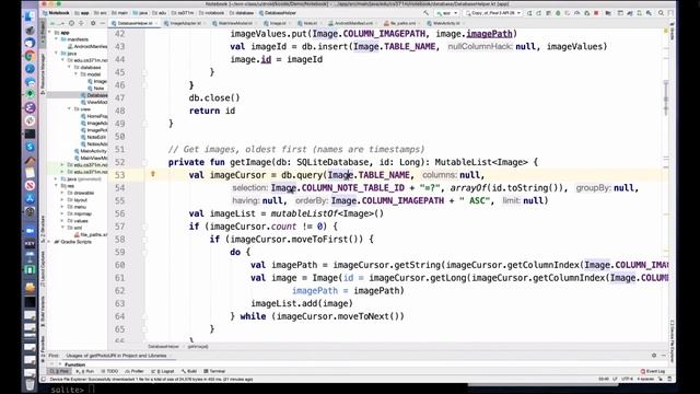 Interacting with a SQLite database (code walkthrough, Notebook demo) смотреть онлайн