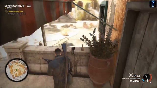 Sniper Elite 4 на русском. Деревня Битанти. Часть 2 смотреть онлайн