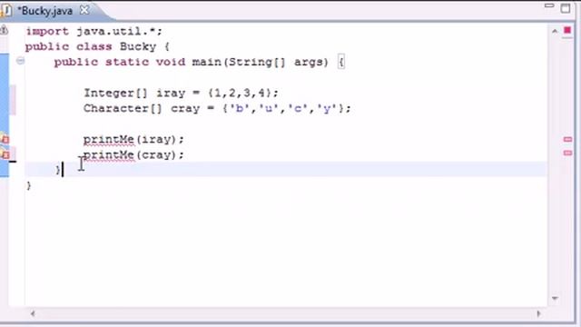 Intermediate Java Tutorial - 17 - Generic Methods смотреть онлайн