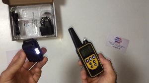 Электронный ошейник для дрессировки собак. Как пользоваться? Видеоинструкция. RT-880