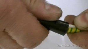 Скрутка проводов колпачками