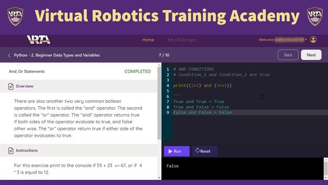 Python 2 And Or Statements смотреть онлайн