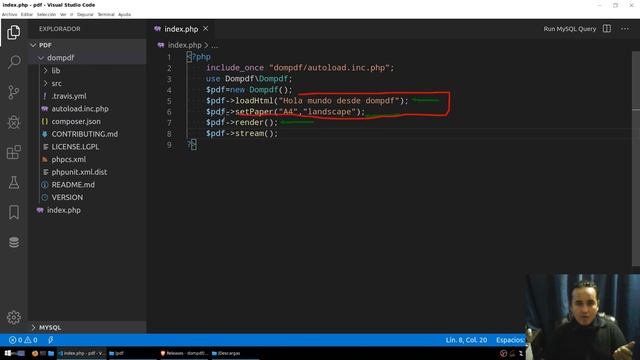 Curso de PHP? y MySql? [90.- Crear documentos PDF con DomPDF] смотреть онлайн
