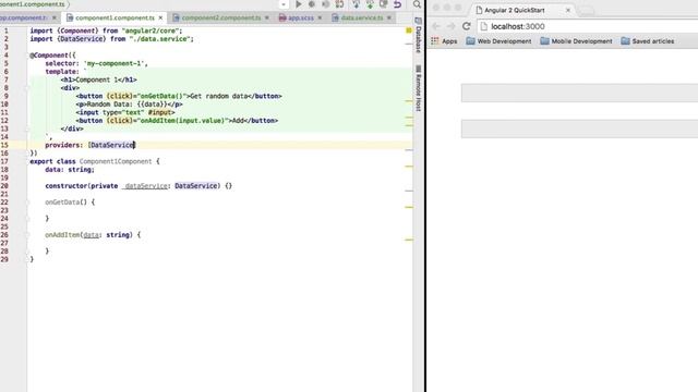 Angular 2 Tutorial (2016) - Dependency Injection (2/2) смотреть онлайн