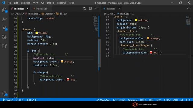Cap 05 | #4 Curso SASS: primeiros comandos - extend смотреть онлайн