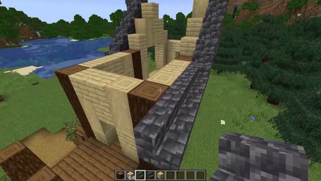 Как построить красивый дом для выживания в майнкрафт смотреть онлайн