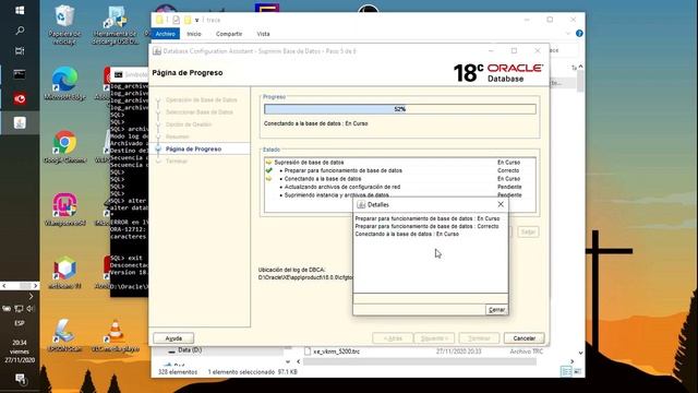 Instalación Oracle 18c Express Edition y Personalización de Base de Datos смотреть онлайн