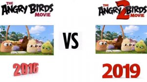 Happy Easter with the Hatchlings from THE ANGRY BIRDS MOVIE (2016) VS THE ANGRY BIRDS MOVIE 2 (2019
