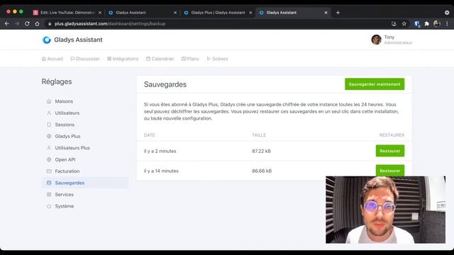 Démonstration & présentation technique de Gladys Plus смотреть онлайн