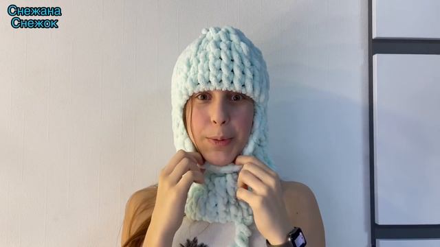 БАЛАКЛАВА С УШКАМИ КАК В TIK TOK ИЗ ALIZE PUFFY #БАЛАКЛАВА #шапка #alizepuffy #video #shortsvideo смотреть онлайн