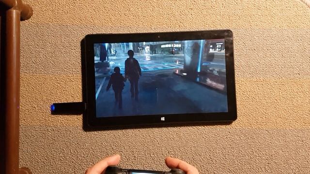 PS4 Remote Play на недорогом Windows 10 - планшете смотреть онлайн