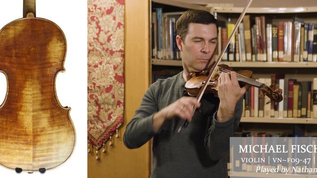 Michael Fischer 2006 Guarnerius Model Violin / Nathan Cole, Violinist / At The Metzler Violin Shop
