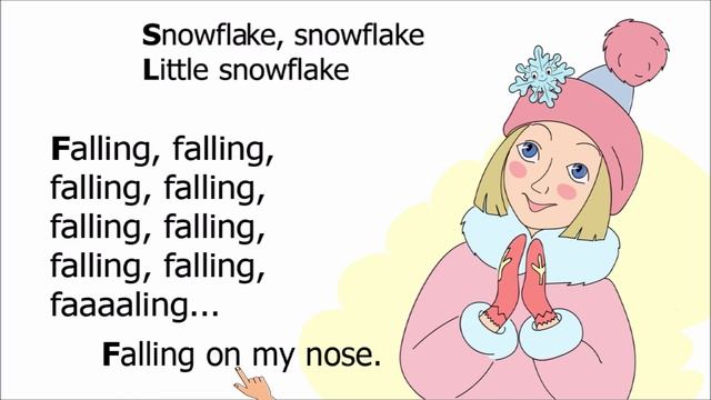 Snowflake. ReadAlong. Vocal. Lyrics