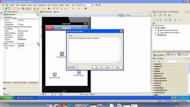 App iOS manipulando SQLite com Delphi смотреть онлайн