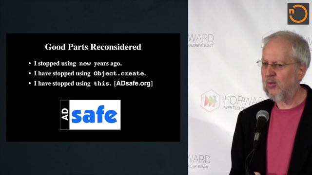 Douglas Crockford: The Better Parts - Forward 2 Web Summit смотреть онлайн