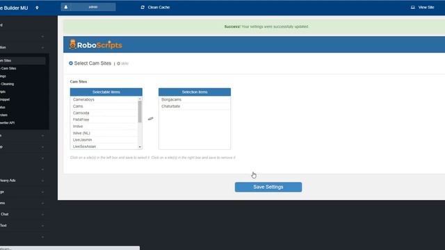 PHP Cam Script (v4) - Select Cam Sites смотреть онлайн