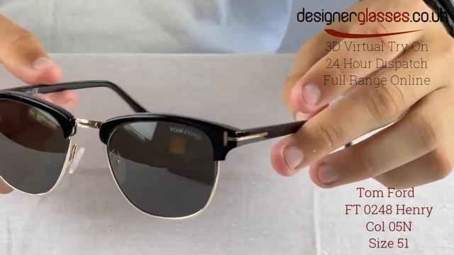 Tom Ford FT0248 Henry Sunglasses смотреть онлайн