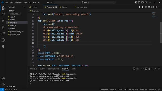 Day 27 || Express js || Express Framework || Get method in Express || Post Method in Express смотреть онлайн