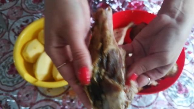 Индоутка с картошкой в духовке / утка запеченная в рукаве смотреть онлайн