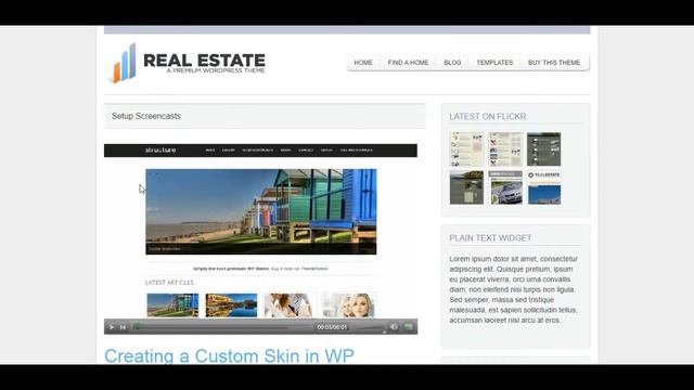 WP Pro Real Estate 2 WordPress Theme смотреть онлайн