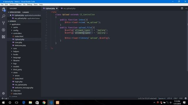 How To Upload Files In CodeIgniter смотреть онлайн