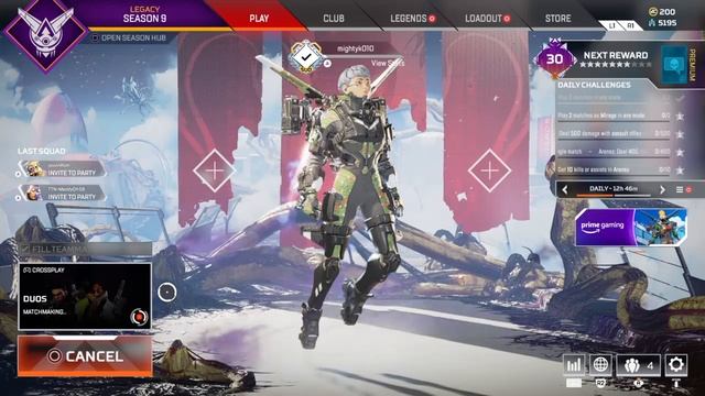 APEX LEGENDS PARTY MEMBER PRELOADING ERROR (FIX) смотреть онлайн