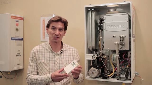 О котле NAVIEN Deluxe Coaxial