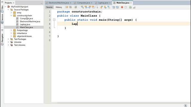 Constructor Chaining in Java смотреть онлайн