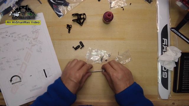 GooSky RS4 3D RC Helicopter Build - Building Tail Rotor System смотреть онлайн