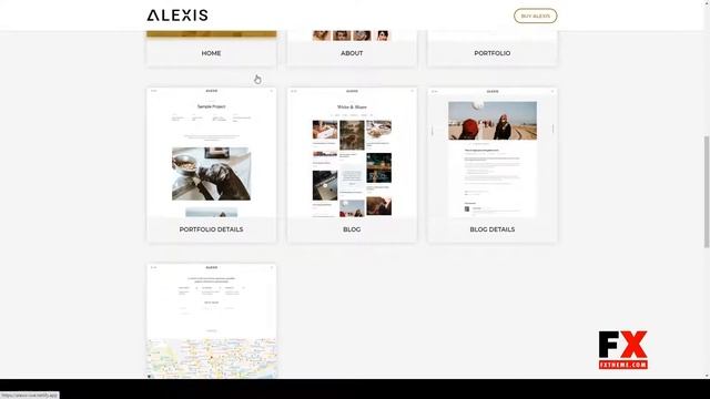 Alexis - Photography Vue Nuxt JS Template animated gallery Matsushima смотреть онлайн