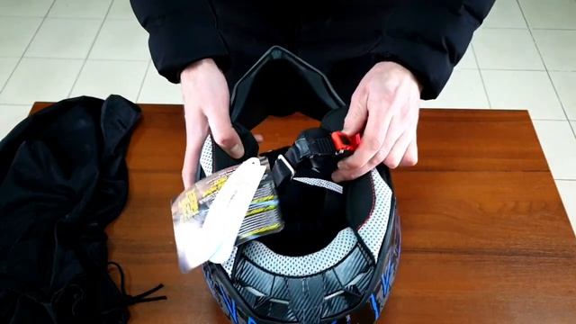 Кроссовый мотошлем 806 Spider Blue глянец смотреть онлайн