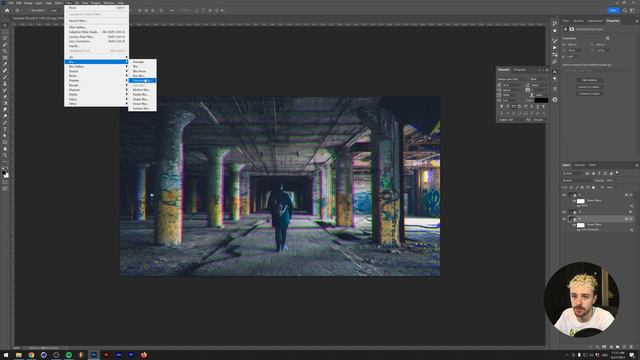 How to create an RGB Split effect in Adobe Photoshop смотреть онлайн