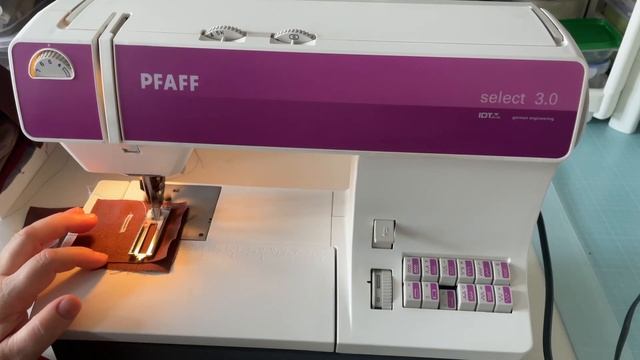 Knopfloch Mit Pfaff Select 3.0 #nähmaschine #sewingmachine #pfaff