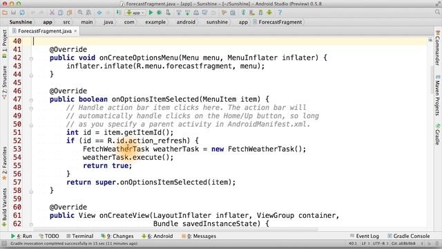 Execute AsyncTask - Developing Android Apps смотреть онлайн