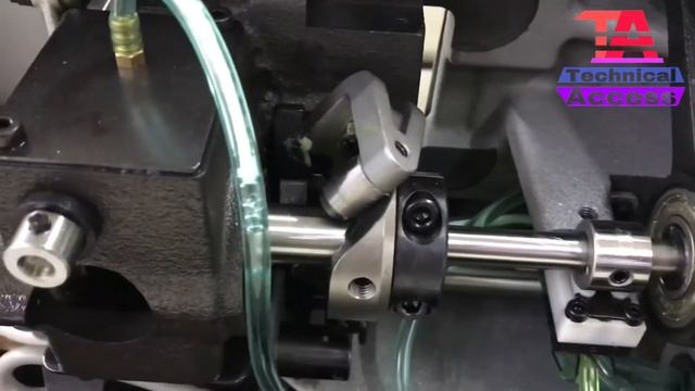 How To Setting Cam Moving Knife For Juki Lu-2810-7||Technical Access смотреть онлайн