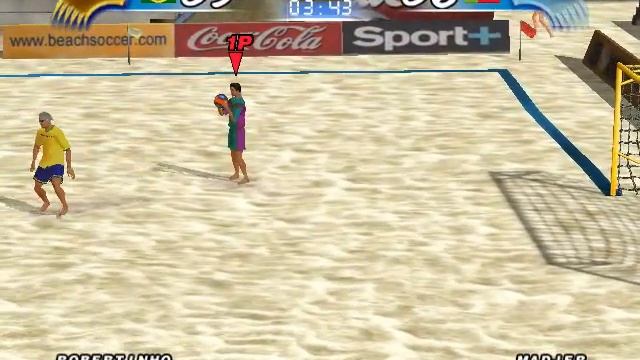 Pro Beach Soccer - Gameplay Brazil vs Portugal (PC) смотреть онлайн
