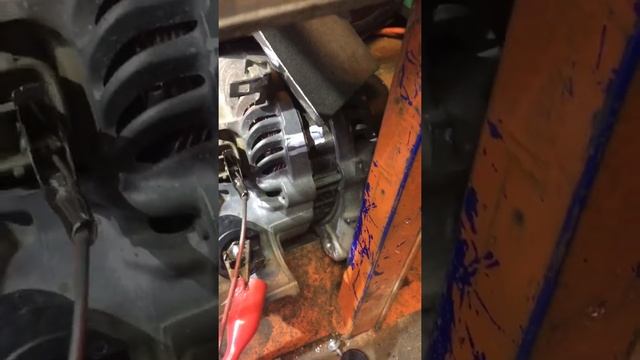 Хонда цивик Honda Civic 8th генератор запуск на стенде EDL