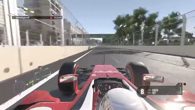 8th Round-Scuderia Ferrari 2016 F1 Car Gameplay смотреть онлайн