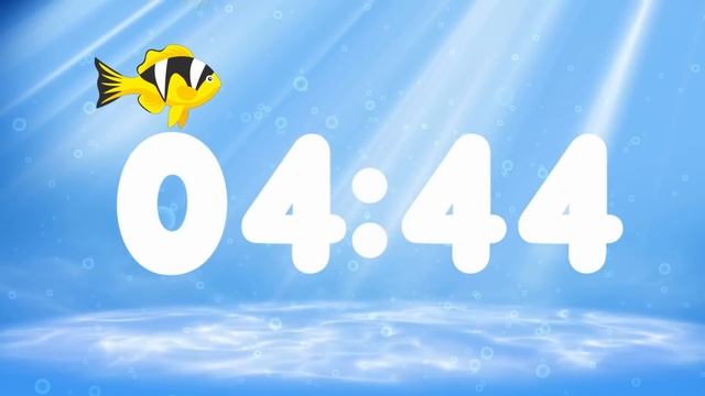 10 Minute Countdown Timer for Kids with Alarm and Fun Music | Under the Sea ? смотреть онлайн