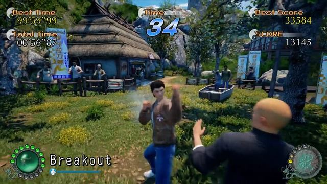Shenmue 3 - Battle Rally #04: Man Yuan Temple (Best Score: 46400 Ren) - PS4 (HD) смотреть онлайн