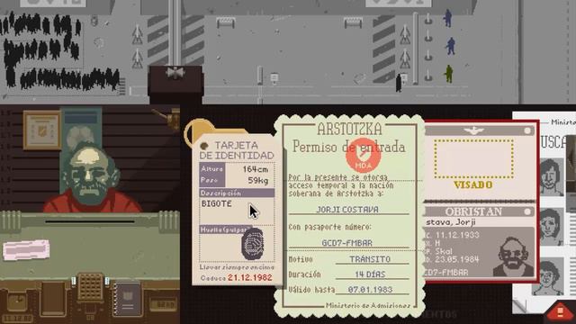 Papers, Please | Ep. 8 | Jorji el Contrabandista смотреть онлайн