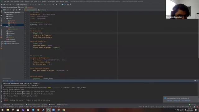 Robotframework + Docker (Session 2/4) смотреть онлайн