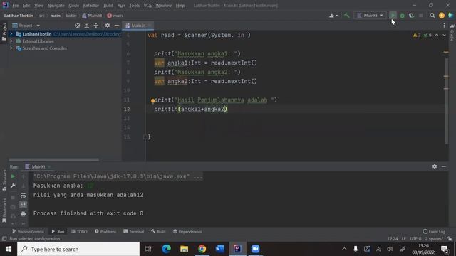 Input Scanner Kotlin смотреть онлайн