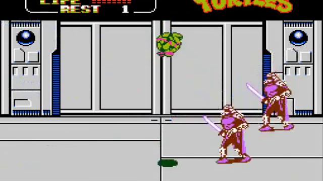Teenage Mutant Ninja Turtles 2 - Boss #9-10 Krang & Shredder смотреть онлайн