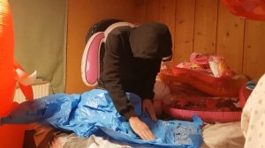 inflatable popping video